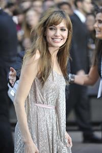 Angelina Jolie Salt Premiere in London on August 16, 2010 