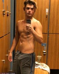 Garrett Clayton taking a selfie