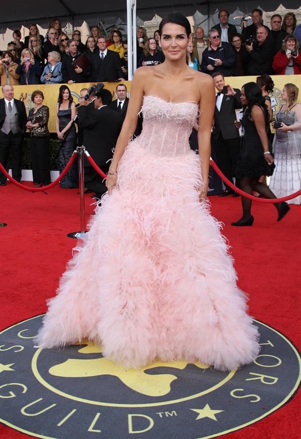 Angie Harmon 17th annual Screen Actors Guild Awards on January 30, 2011 