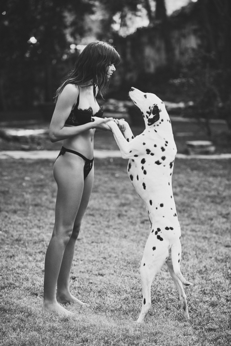 Georgia Fowler in a bikini