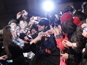 Angelina Jolie at The Tourist premiere in Rome 