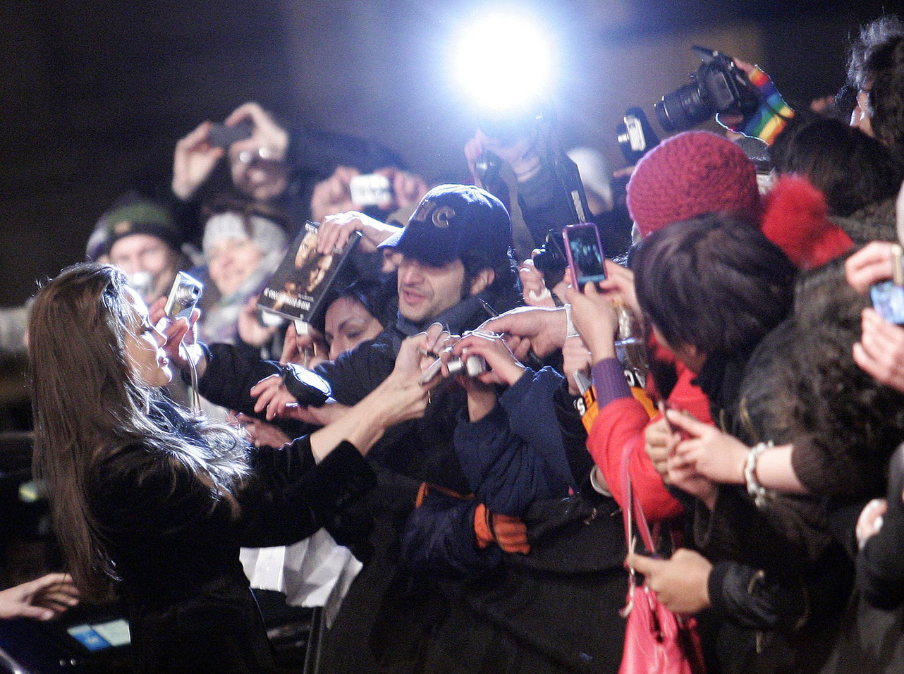 Angelina Jolie at The Tourist premiere in Rome 