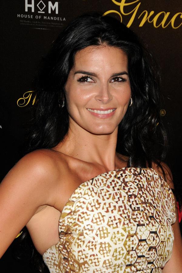 Angie Harmon 37th annual Gracie National Awards on May 22, 2012