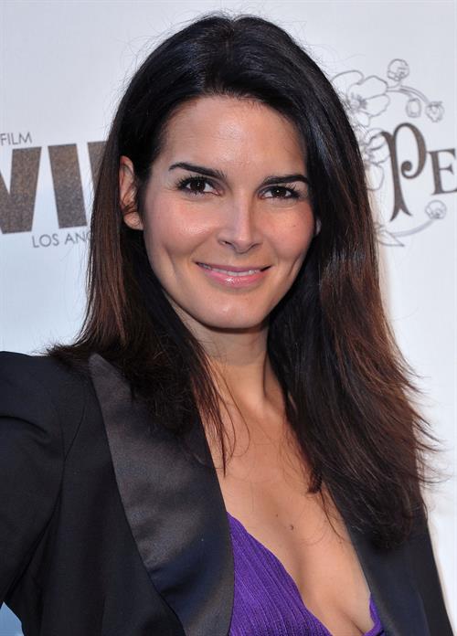 Angie Harmon 3rd annual Women in Film pre Oscar party at a private residence in Bel Air on March 4, 2010 