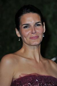 Angie Harmon 2010 at Vanity Fair Oscar party on March 7, 2010 