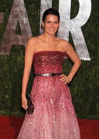 Angie Harmon 2010 at Vanity Fair Oscar party on March 7, 2010 