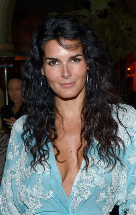 Angie Harmon - Naeem Khan Private Dinner at Chateau Marmont - May 2, 2012