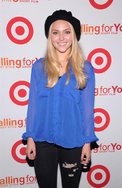 AnnaSophia Robb Target  Falling for You  - NY Event, Oct 12, 2012 