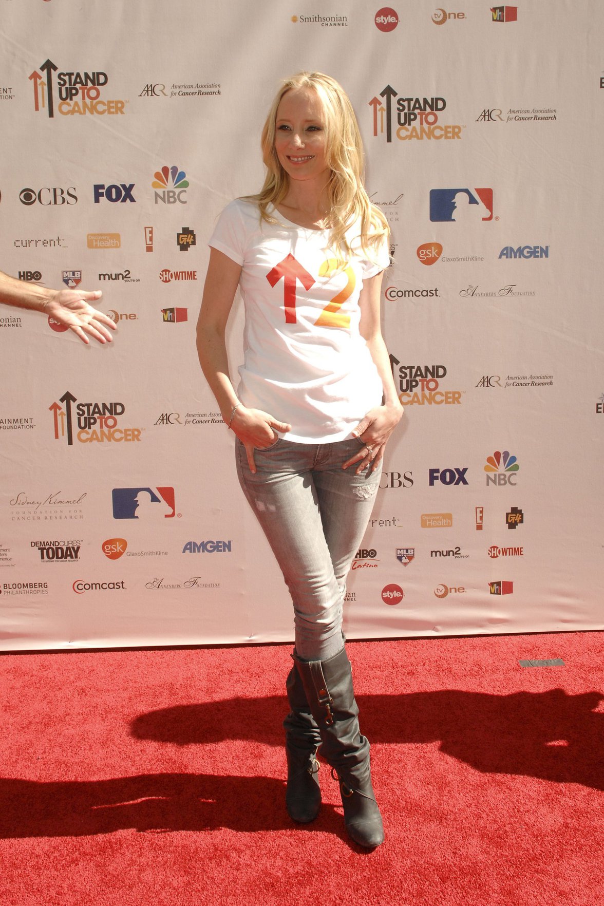 Anne Heche Stand Up to Cancer on September 10 2010 