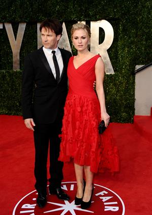 Anna Paquin attending the Vanity Fair Oscar Party in West Hollywood on February 27, 2011