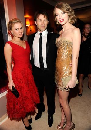 Anna Paquin attending the Vanity Fair Oscar Party in West Hollywood on February 27, 2011