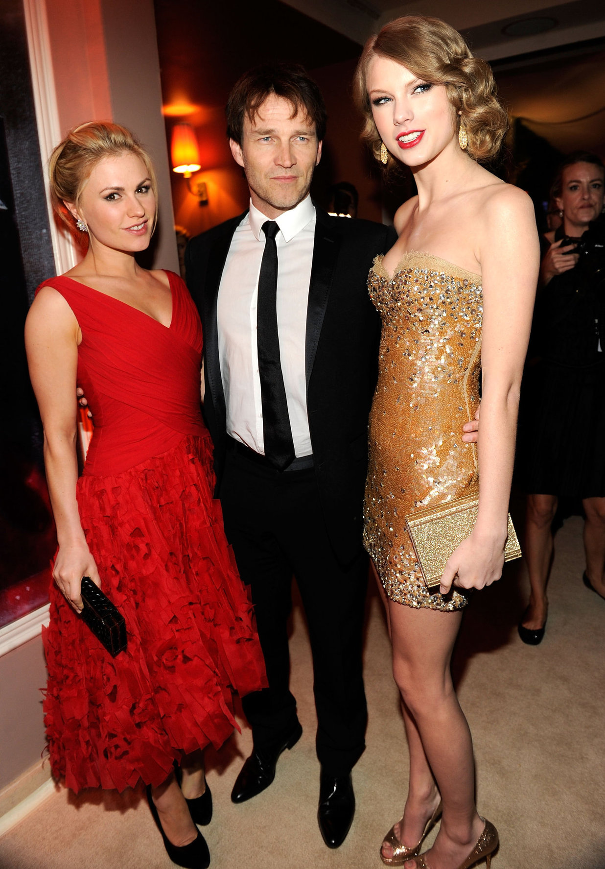 Anna Paquin attending the Vanity Fair Oscar Party in West Hollywood on February 27, 2011