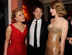 Anna Paquin attending the Vanity Fair Oscar Party in West Hollywood on February 27, 2011