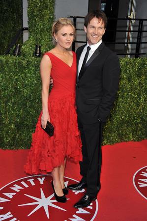 Anna Paquin attending the Vanity Fair Oscar Party in West Hollywood on February 27, 2011