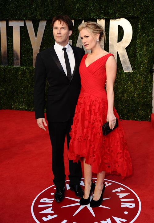 Anna Paquin attending the Vanity Fair Oscar Party in West Hollywood on February 27, 2011