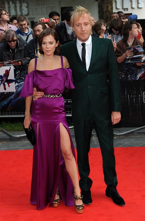 Anna Friel premiere of the Amazing Spider Man at Odeon Leicester Square on June 18, 2012