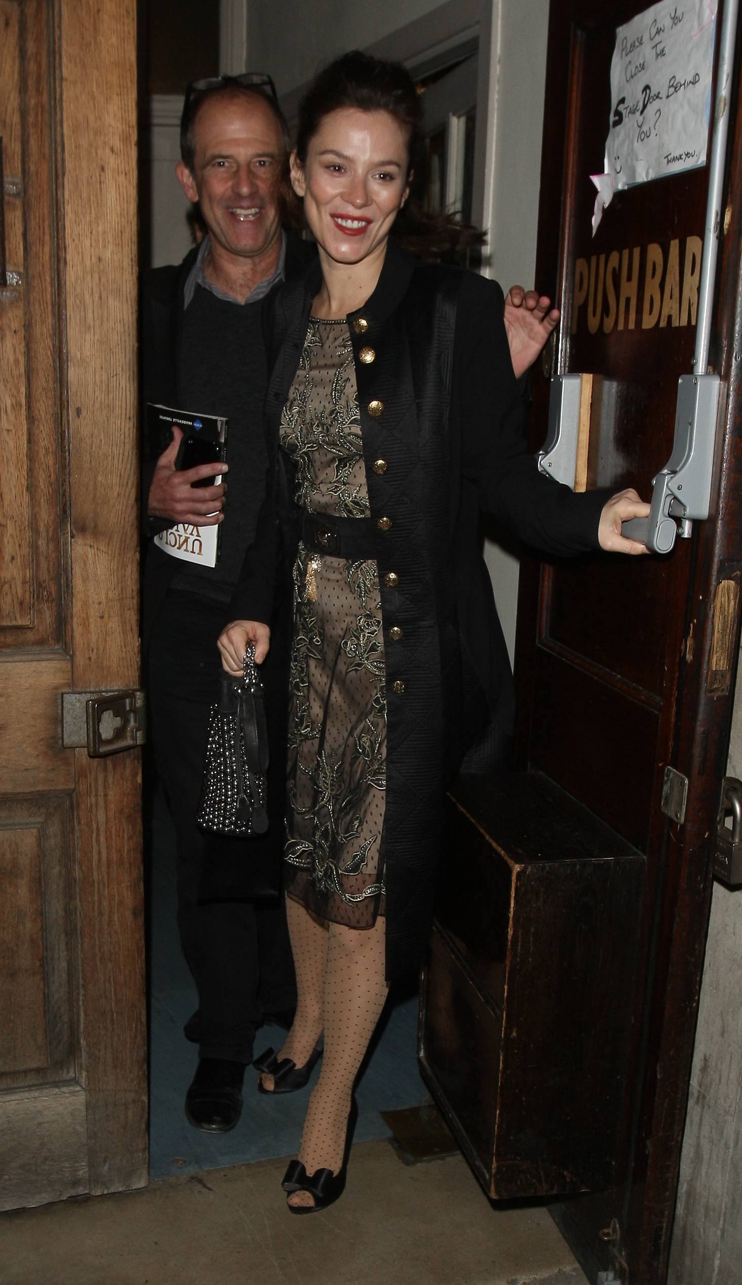 Anna Friel Vaudeville Theatre in London - November 8, 2012