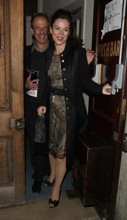 Anna Friel Vaudeville Theatre in London - November 8, 2012