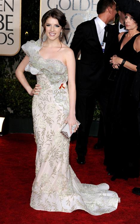 Anna Kendrick 67th Annual Golden Globe Awards arrivals Jan 17, 2010 