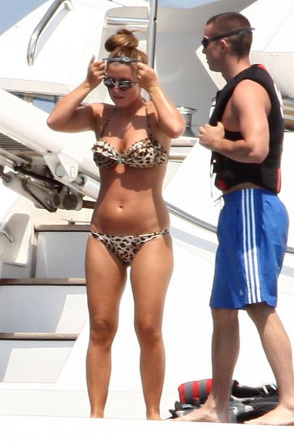 Coleen Rooney in a bikini