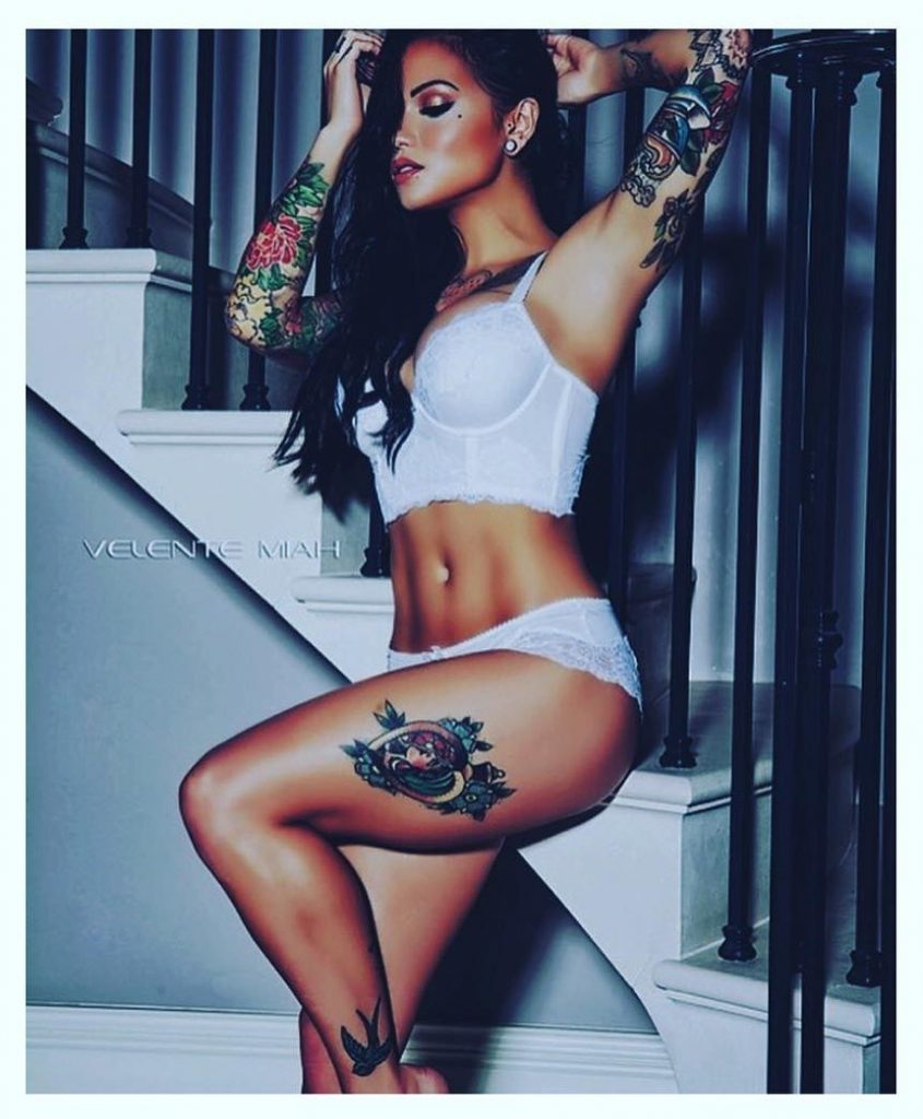 Kayla Cadorna in lingerie