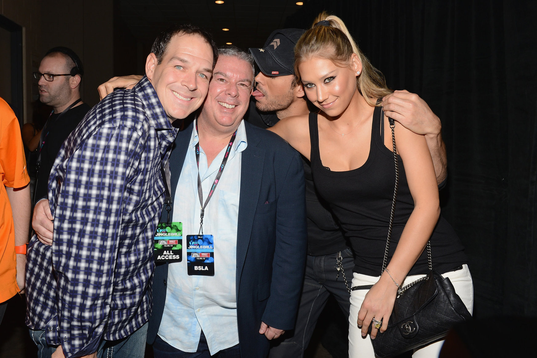 Anna Kournikova Y100's Jingle Ball 2012 in Miami 12/8/12 