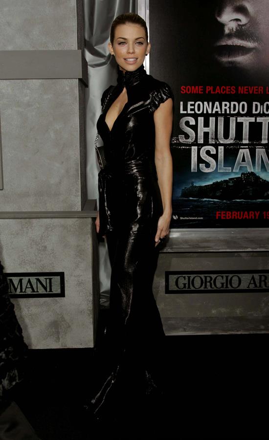 AnnaLynne McCord premiere of Shutter Island in New York on February 17, 2010 