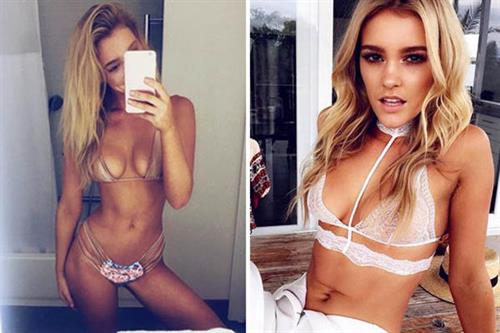 Georgia Gibbs taking a selfie