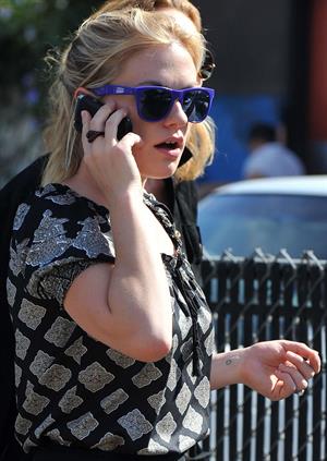 Anna Paquin out and about in Los Angeles on October 28, 2010