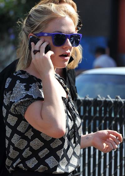 Anna Paquin out and about in Los Angeles on October 28, 2010