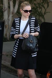 Anna Paquin at John Frieda Salon in Los Angeles on January 18, 2012