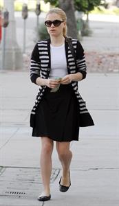 Anna Paquin at John Frieda Salon in Los Angeles on January 18, 2012