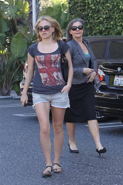 Anna Paquin at Fred Segal in Santa Monica on August 23, 2010 
