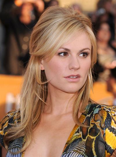 Anna Paquin 16th Annual Screen Actors Guild Awards held at the Shrine Auditorium on January 23, 2010 