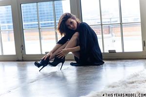 Caitlin McSwain poses for This Years Model