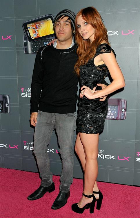 Ashlee Simpson T Mobile Sidekick IX launch event in Hollywood 