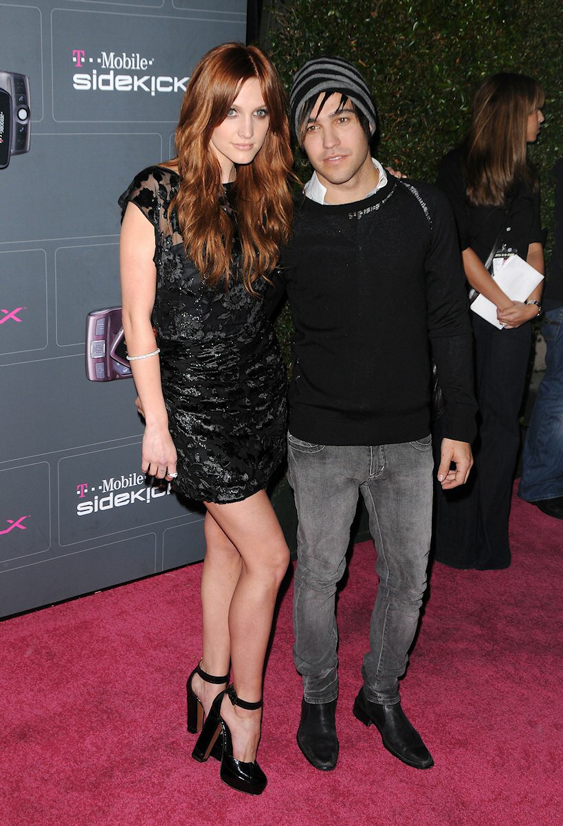 Ashlee Simpson T Mobile Sidekick IX launch event in Hollywood 