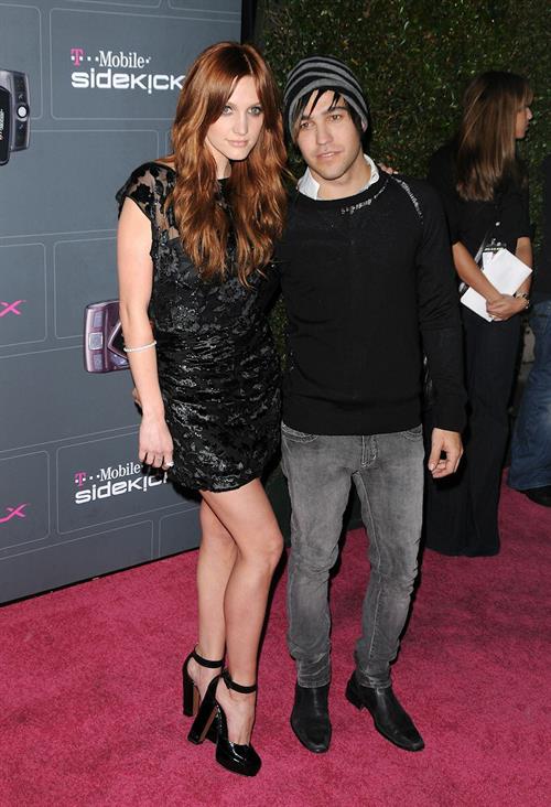 Ashlee Simpson T Mobile Sidekick IX launch event in Hollywood 