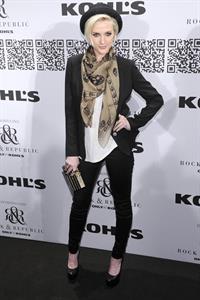 Ashlee Simpson at the Rock Republic for Kohl's fashion show on February 10, 2012