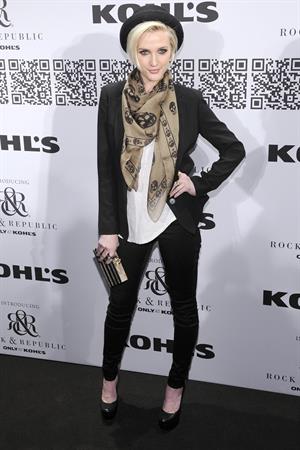 Ashlee Simpson at the Rock Republic for Kohl's fashion show on February 10, 2012