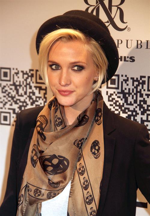 Ashlee Simpson at the Rock Republic for Kohl's fashion show on February 10, 2012