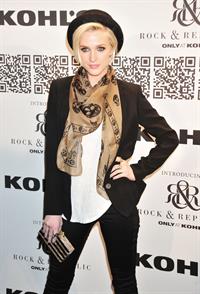 Ashlee Simpson at the Rock Republic for Kohl's fashion show on February 10, 2012