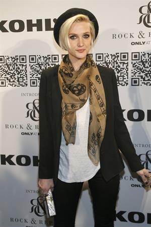 Ashlee Simpson at the Rock Republic for Kohl's fashion show on February 10, 2012