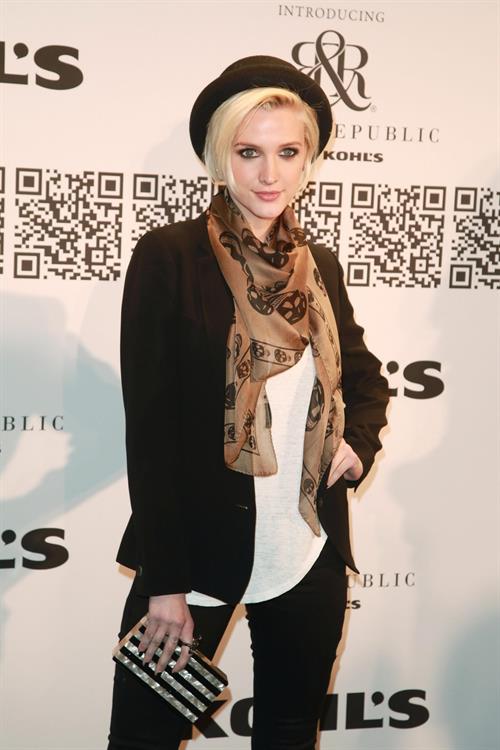 Ashlee Simpson at the Rock Republic for Kohl's fashion show on February 10, 2012