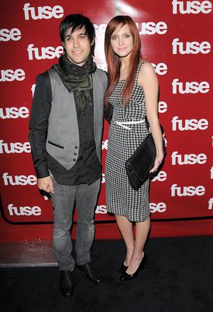 Ashlee Simpson Fuse TV's Grammy party arrivals 