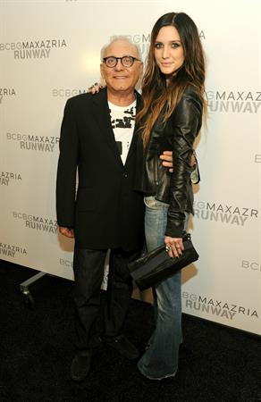 Ashlee Simpson at Max Azria Spring Collection on September 10, 2010