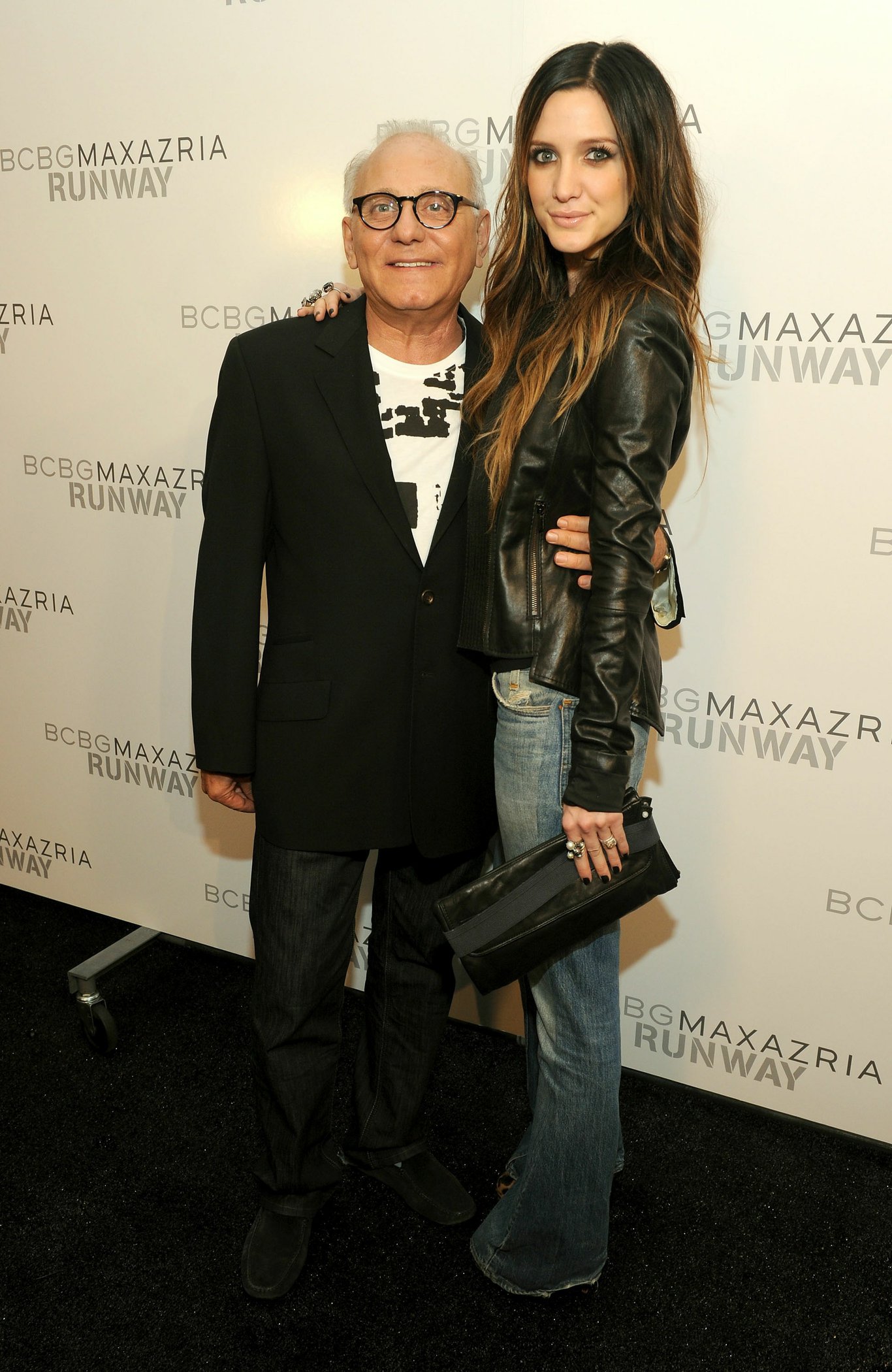Ashlee Simpson at Max Azria Spring Collection on September 10, 2010