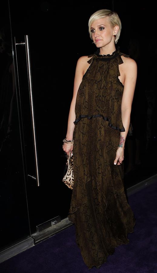 Ashlee Simpson Marquee at the Star Opening in Sydney on March 30, 2012