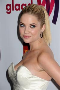 Ashley Benson attends the 22nd annual GLAAD Media Awards on April 10, 2011