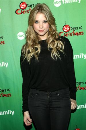 Ashley Benson 25 Days of Christmas Winter Wonderland Event on December 5, 2010